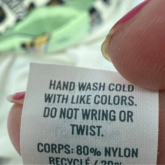 Aerie Cheeky Tropical Animal Print One Piece  Cut Outs V-Neck Zoo Animals - Picture 6 of 6